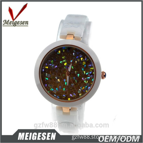 Latest fancy women quartz Japan movt luxury jewellry ladies watch